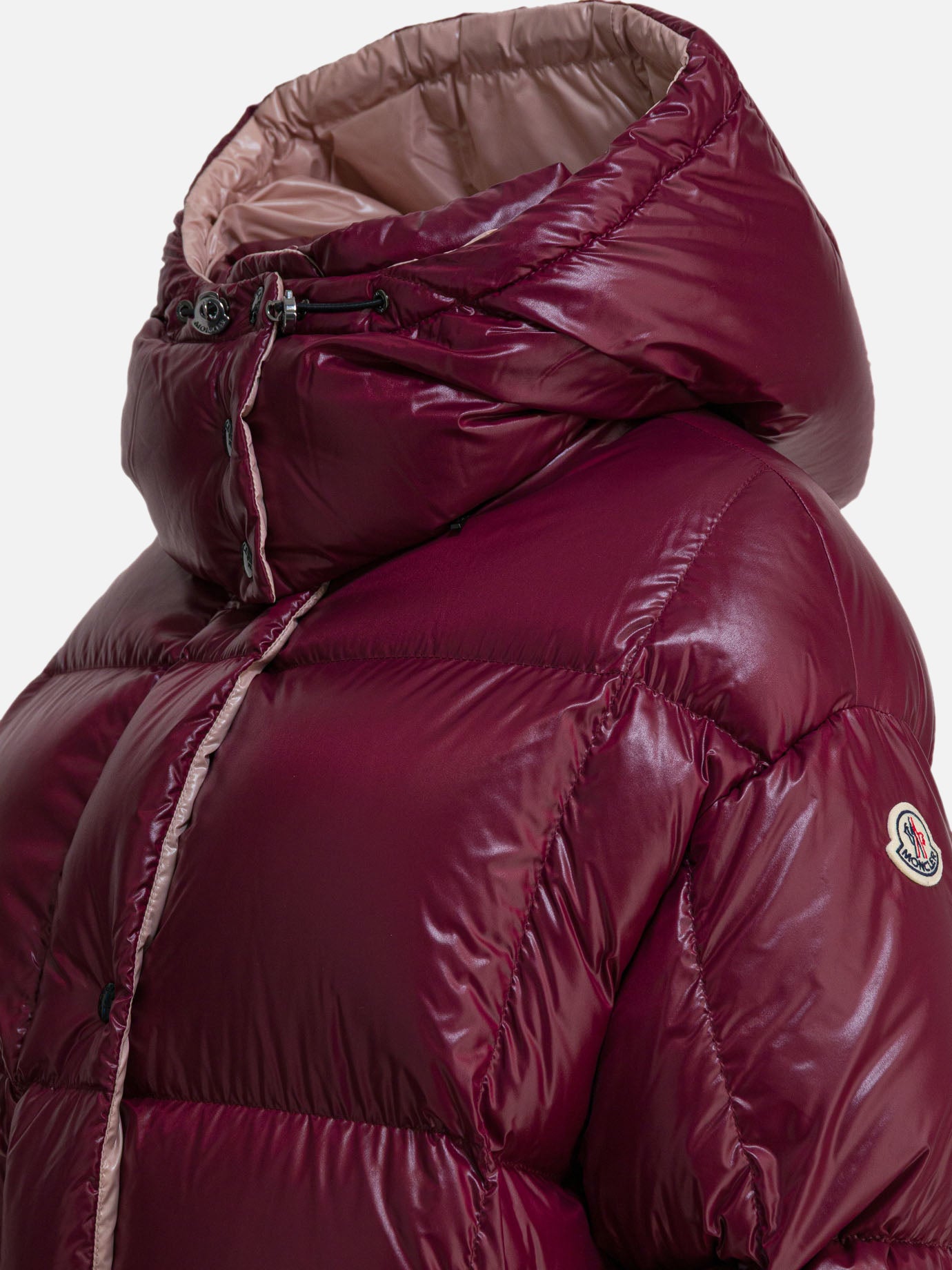 Down jackets Logo  Bordeaux - Moncler Women | PDP | VIETTI Online Store | thumbnail_4