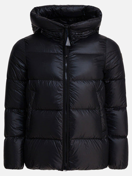 Down jackets Logo  Black - Moncler Women | PDP | VIETTI Online Store 
