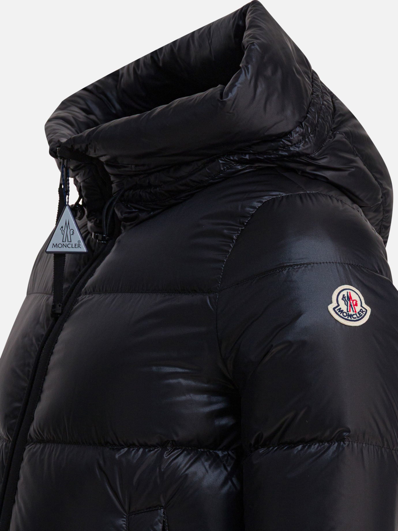 Down jackets Logo  Black - Moncler Women | PDP | VIETTI Online Store | thumbnail_4