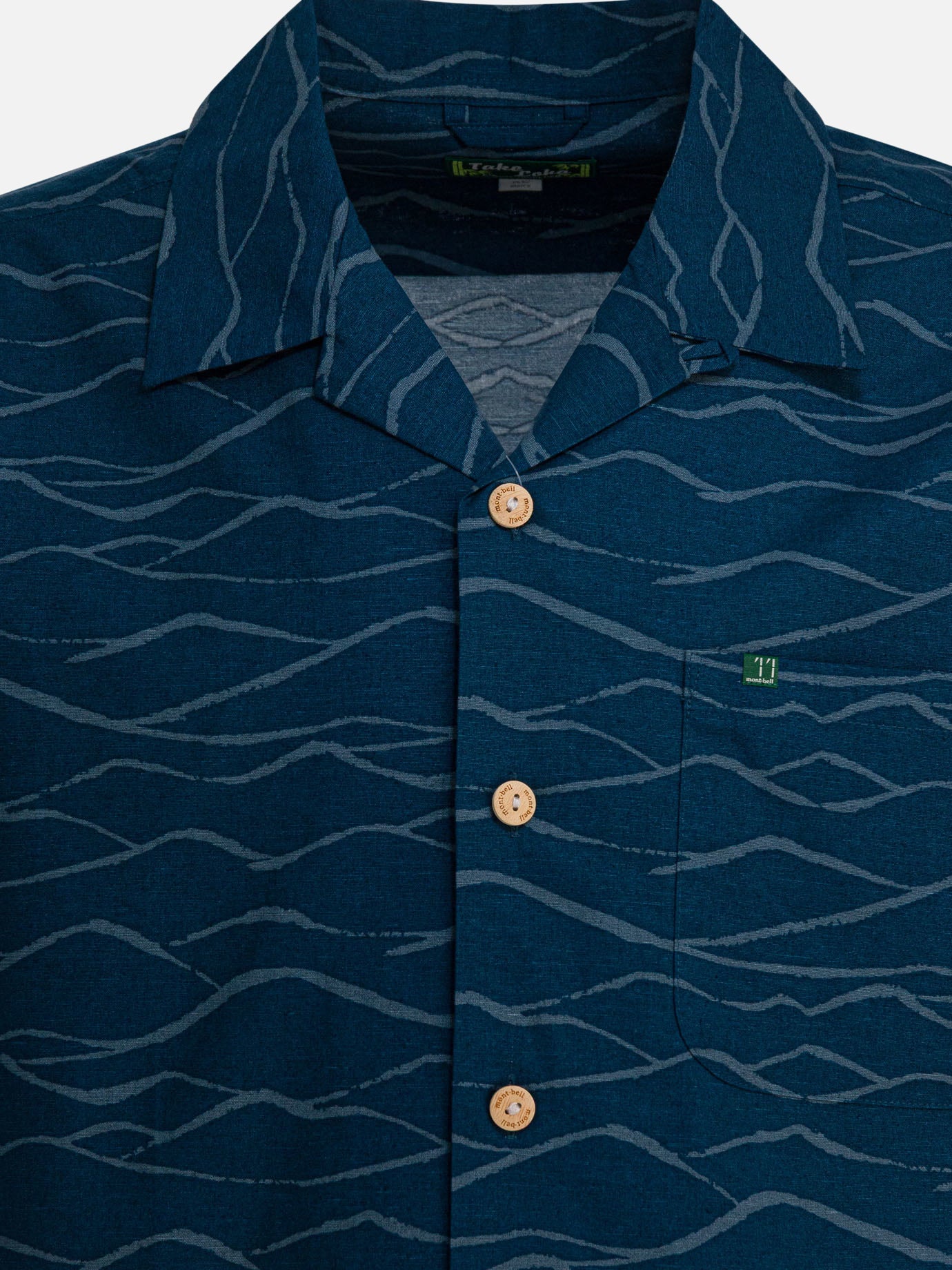 Casual shirts Print  Blue - Montbell Men | PDP | VIETTI Online Store | thumbnail_3