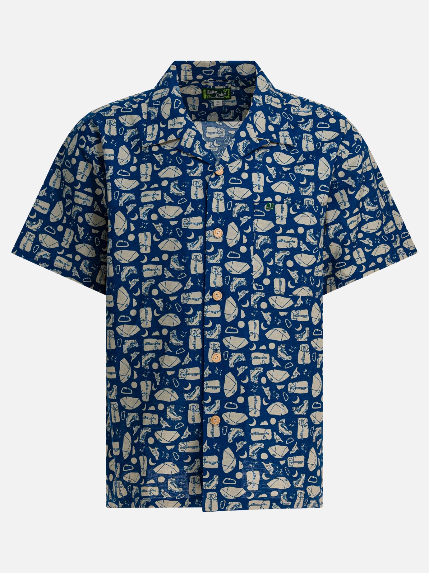 Casual shirts Print  Blue - Montbell Men | PDP | VIETTI Online Store | thumbnail
