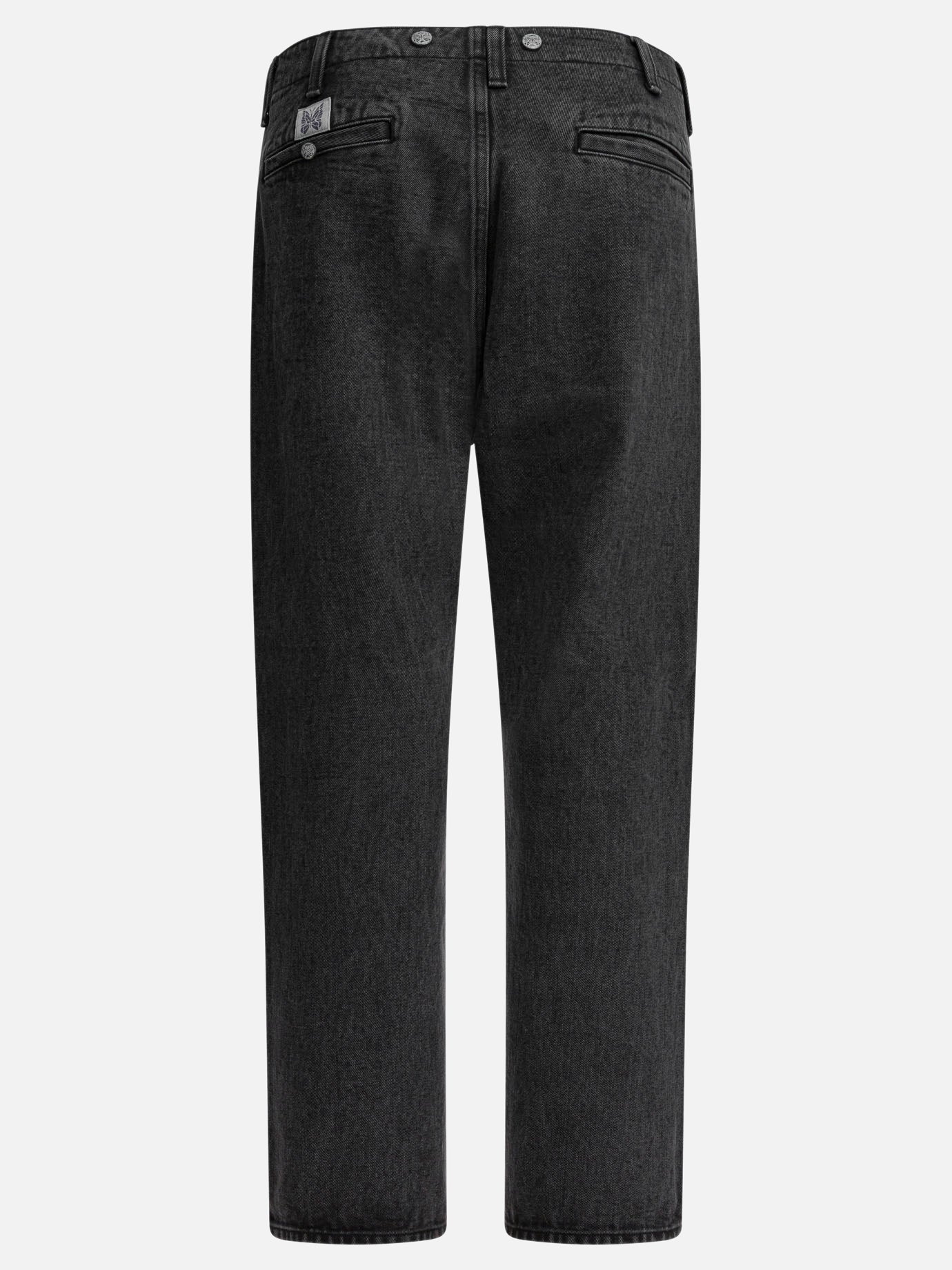 Wide-leg jeans Solid colour  Black - Needles Men | PDP | VIETTI Online Store | thumbnail_2