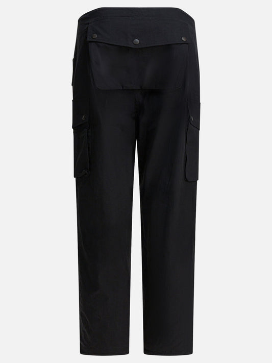 Cargo & parachute trousers Solid colour  Black - Needles Men | PLP | VIETTI Online Store | 2
