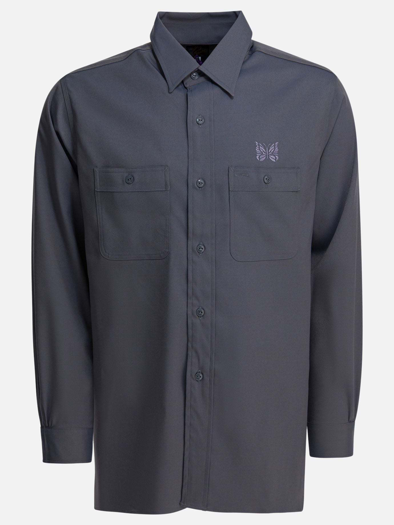 Casual shirts Logo  Grey - Needles Men | PDP | VIETTI Online Store | thumbnail