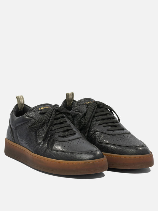 Low top sneakers 100% leather - 100% rubber  Black - Officine Creative Men | PLP | VIETTI Online Store | 2

