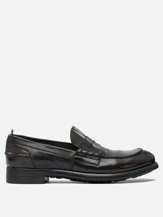 Loafers 100% leather - 100% rubber  Black - Officine Creative Men | PLP | VIETTI Online Store 
