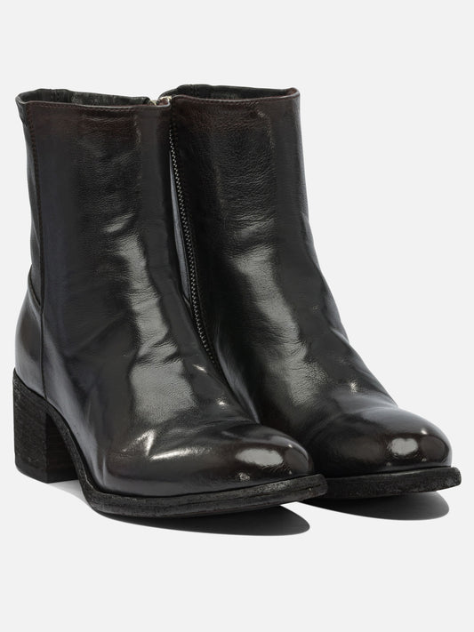 Zipped boots 100% leather - 100% leather  Black - Officine Creative Women | PLP | VIETTI Online Store | 2
