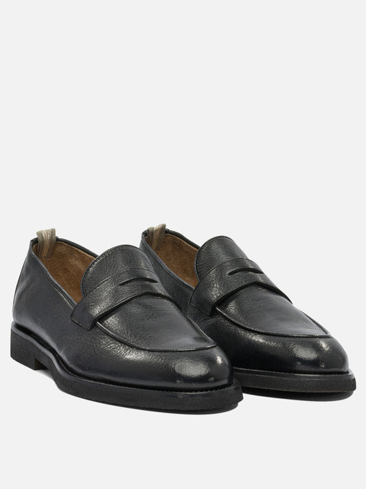Loafers 100% suede - 100% rubber  Black - Officine Creative Men | PLP | VIETTI Online Store | 2
