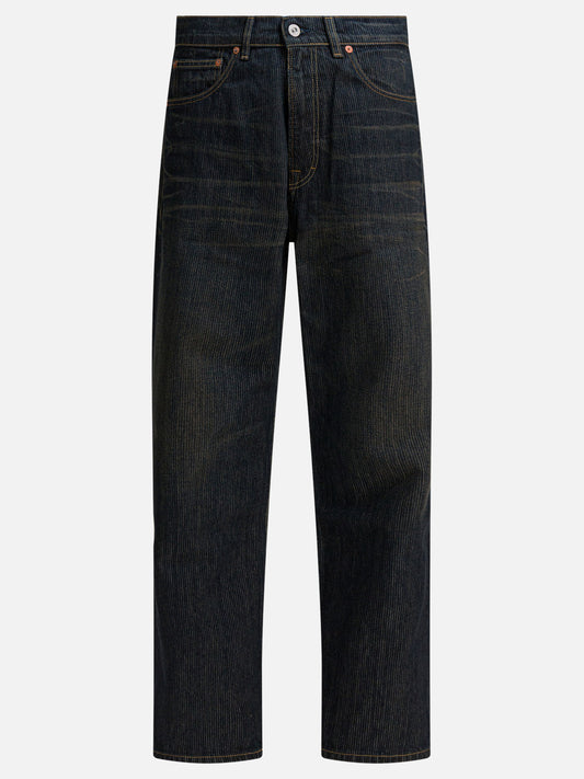 Straight-leg jeans Solid colour  Blue - Our Legacy Men | PDP | VIETTI Online Store 
