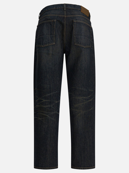 Straight-leg jeans Solid colour  Blue - Our Legacy Men | PDP | VIETTI Online Store | 2
