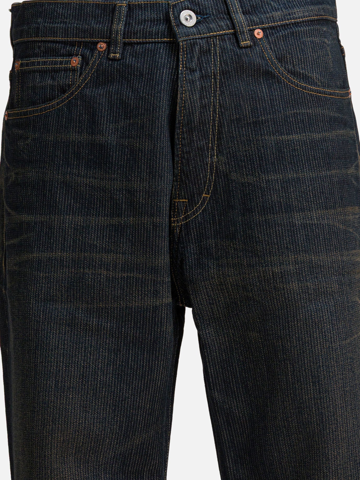 Straight-leg jeans Solid colour  Blue - Our Legacy Men | PDP | VIETTI Online Store | thumbnail_3