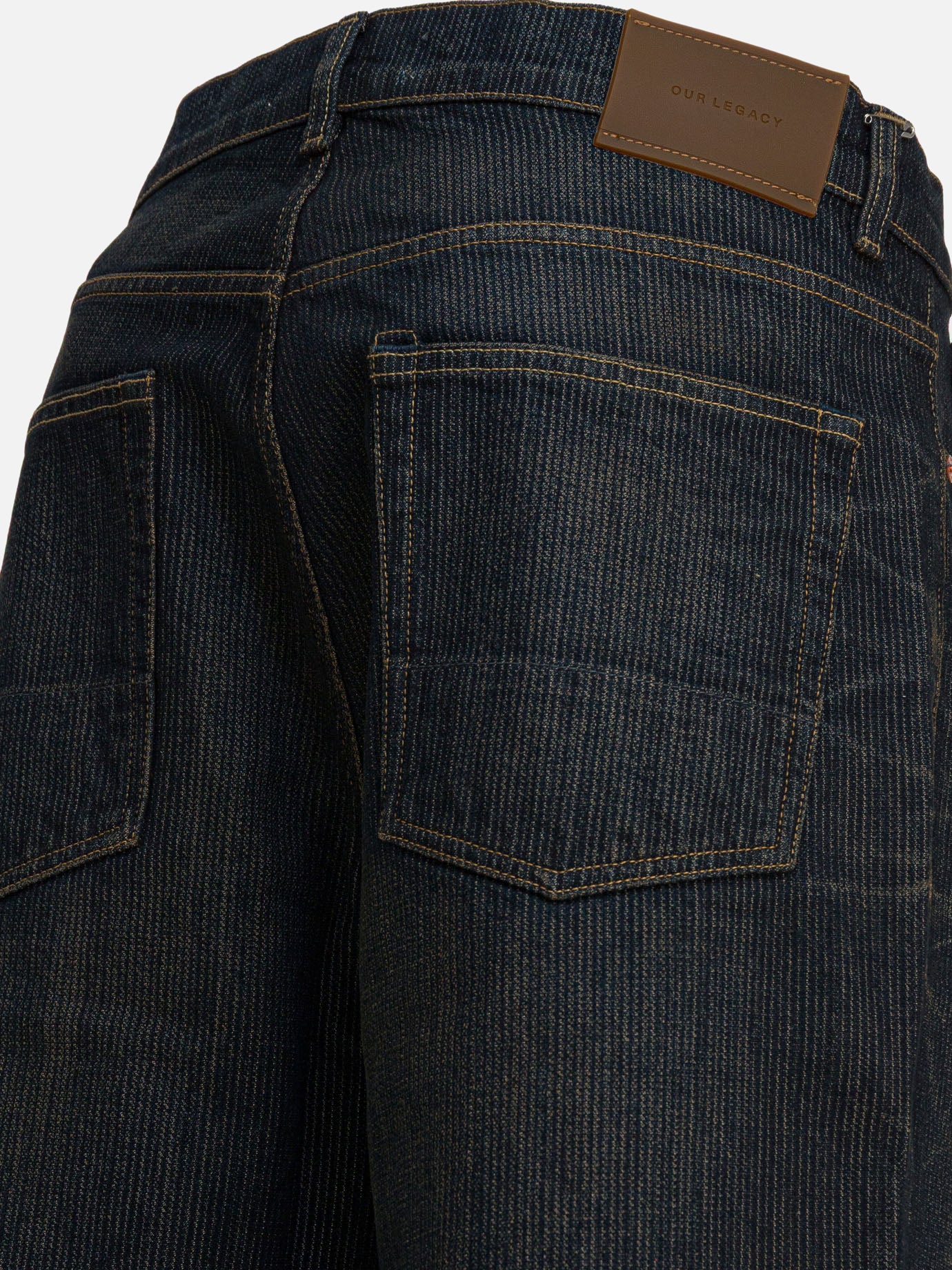 Straight-leg jeans Solid colour  Blue - Our Legacy Men | PDP | VIETTI Online Store | Zoom-Modal_4
