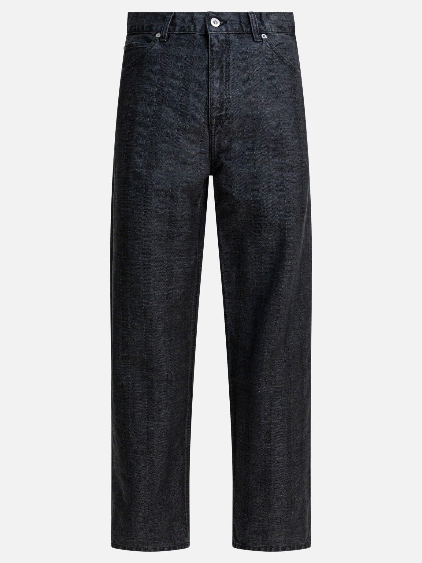 Wide-leg jeans Solid colour  Black - Our Legacy Men | PDP | VIETTI Online Store | Zoom-Modal

