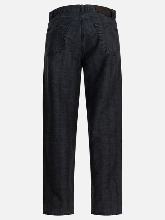 Wide-leg jeans Solid colour  Black - Our Legacy Men | PDP | VIETTI Online Store | 2
