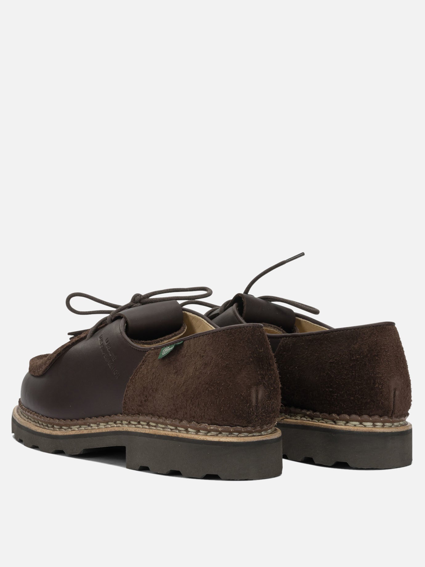 Derby 100% leather - 100% rubber  Brown - Paraboot Men | PDP | VIETTI Online Store | thumbnail_4