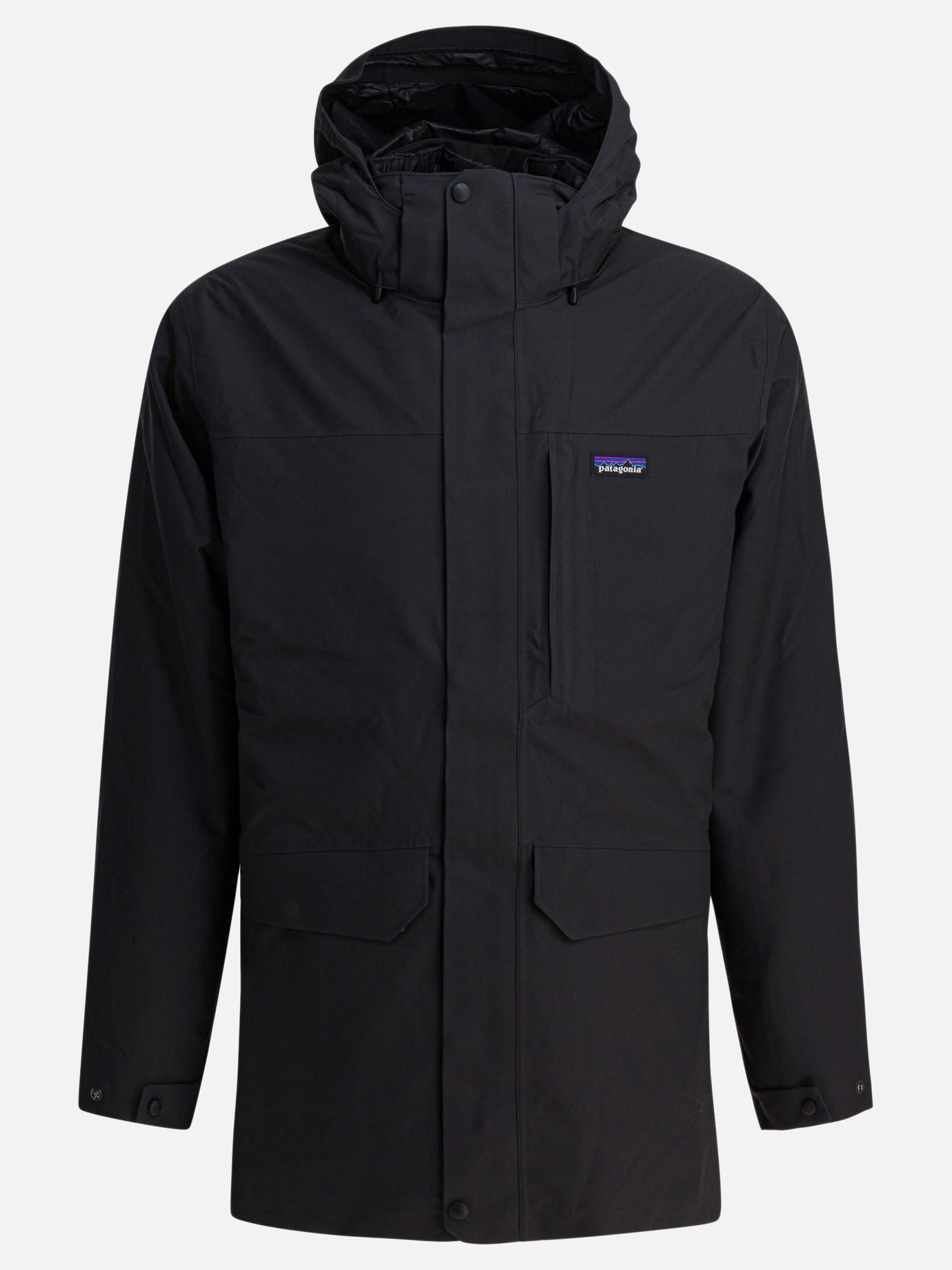 Parkas Logo  Black - Patagonia Men | PDP | VIETTI Online Store | thumbnail