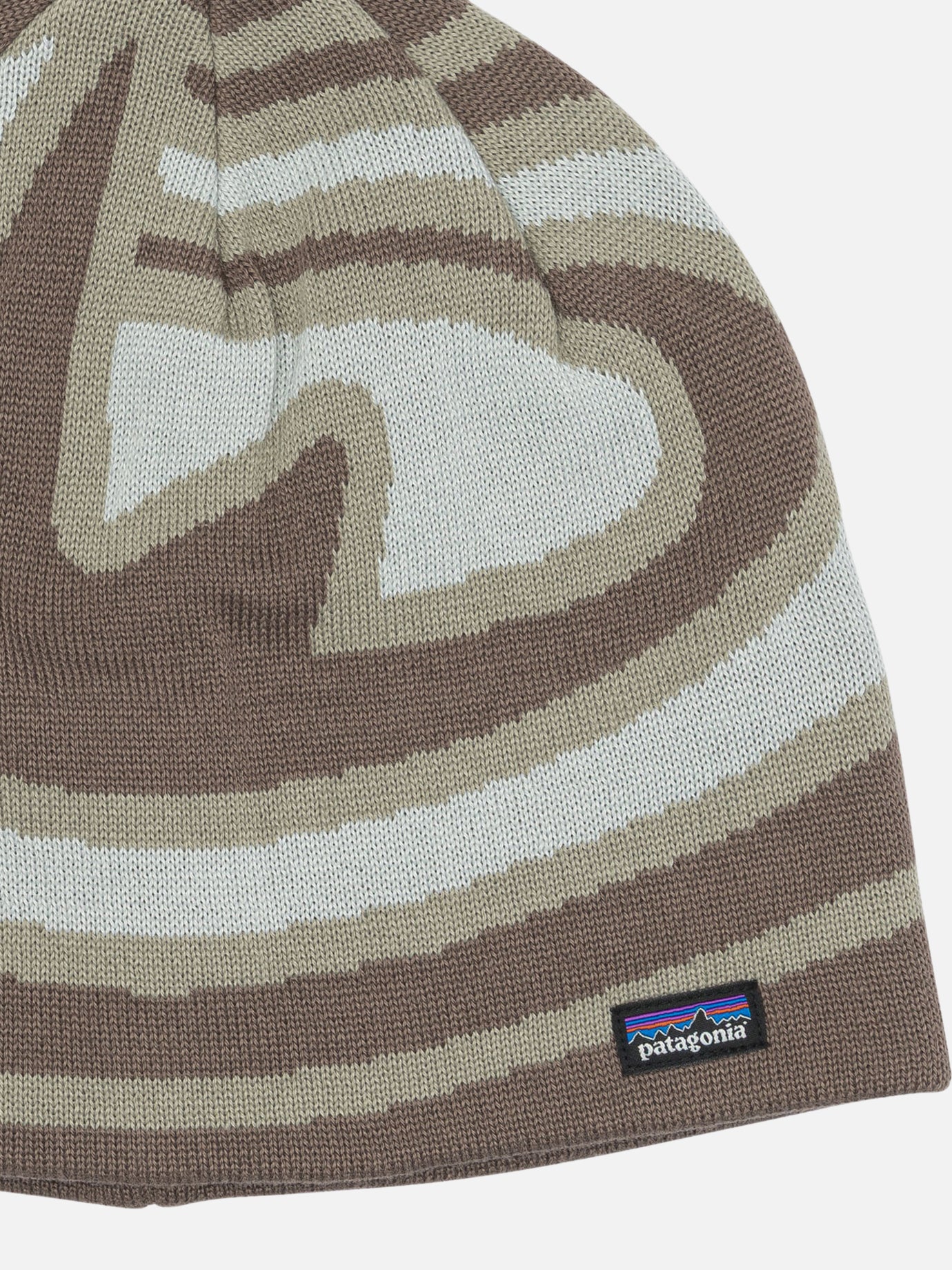Beanies 100% recyled polyester  Brown - Patagonia Men | PDP | VIETTI Online Store | Zoom-Modal_3
