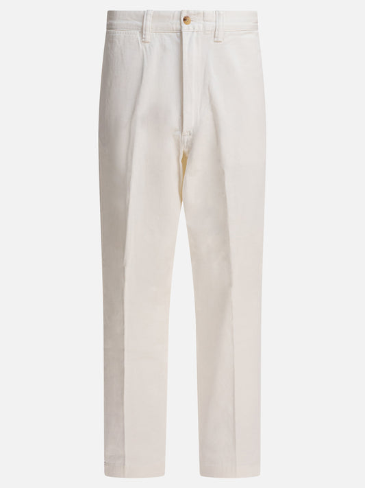 Leisure trousers Solid colour  White - Polo Ralph Lauren Women | PLP | VIETTI Online Store 

