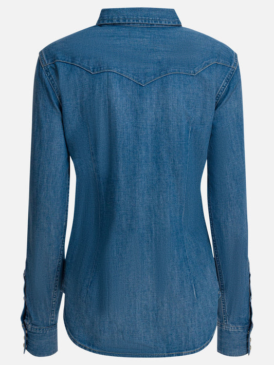 Casual shirts Solid colour  Light blue - Polo Ralph Lauren Women | PDP | VIETTI Online Store | 2
