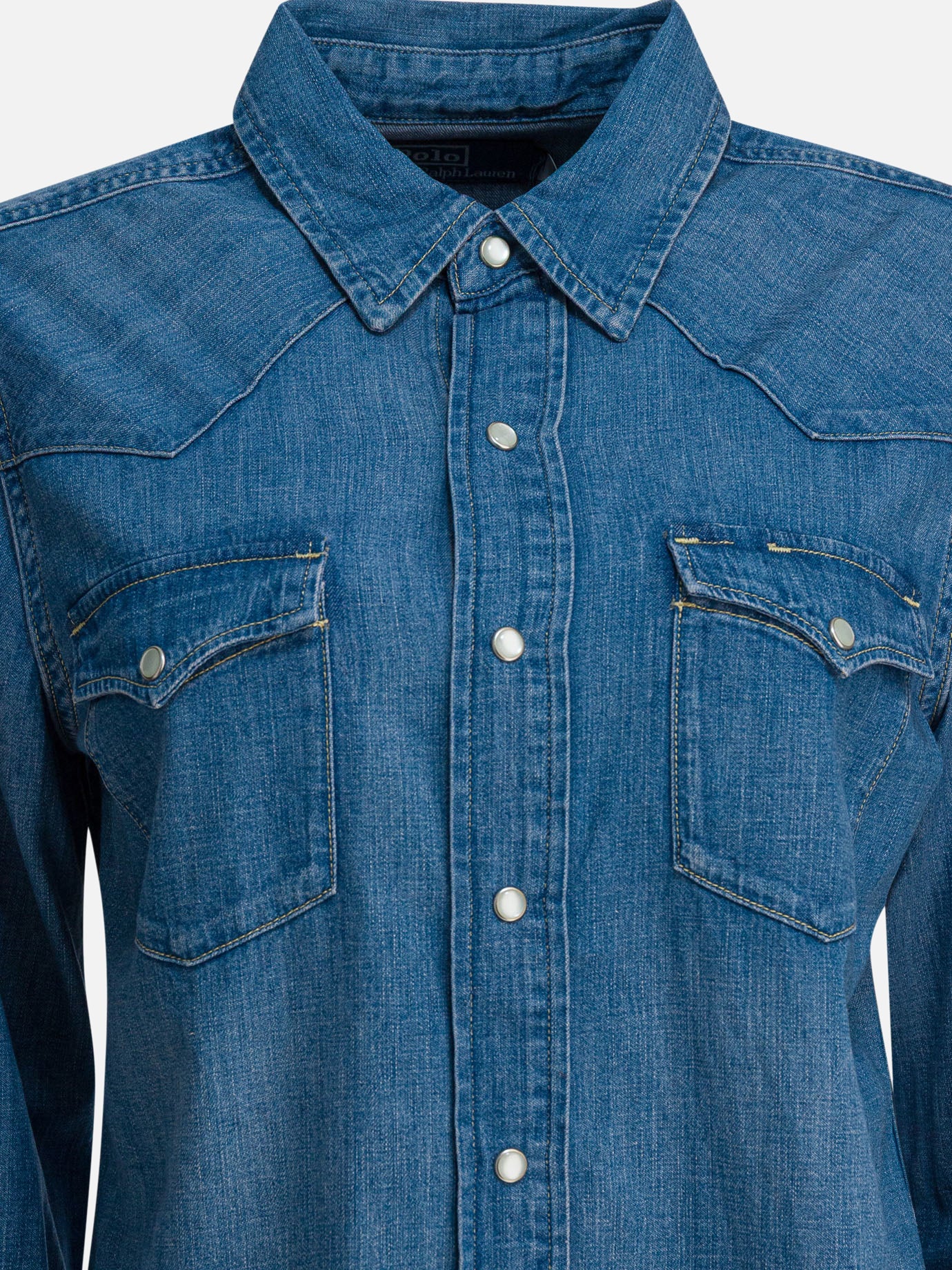 Casual shirts Solid colour  Light blue - Polo Ralph Lauren Women | PDP | VIETTI Online Store | thumbnail_3