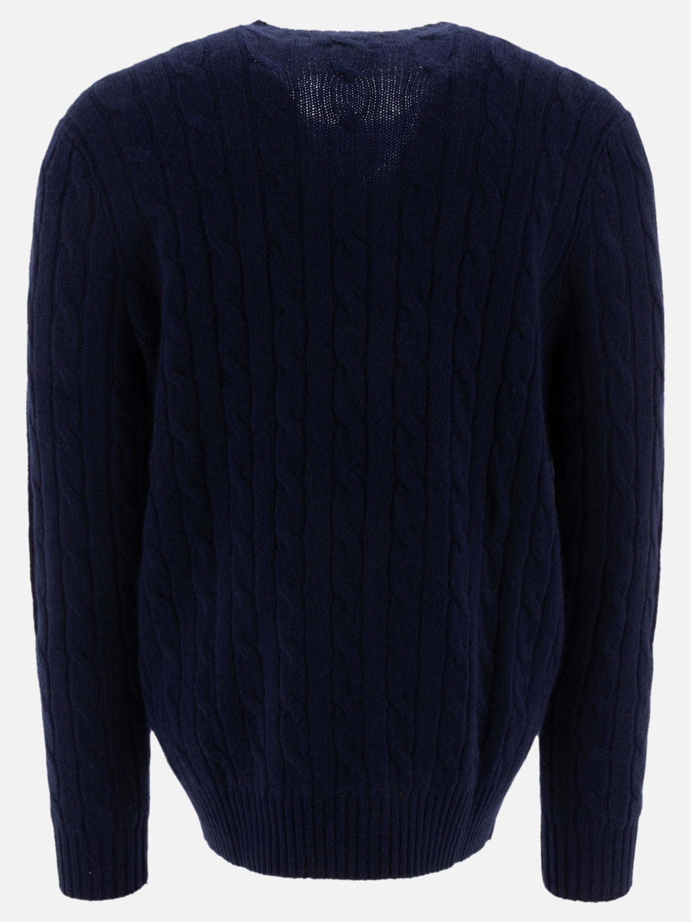 Crewneck sweaters Textured knit  Blue - Polo Ralph Lauren Men | PDP | VIETTI Online Store | thumbnail_4