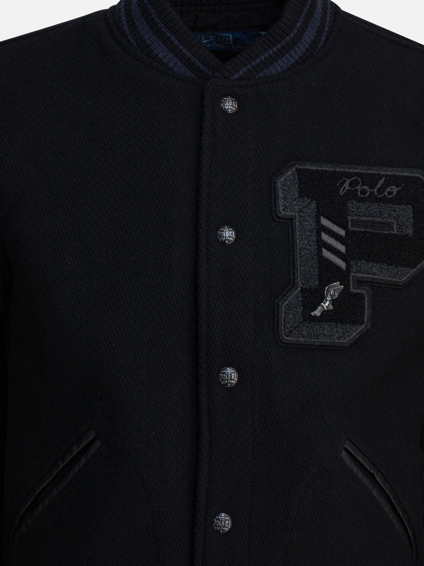 Bomber jackets Logo  Black - Polo Ralph Lauren Men | PDP | VIETTI Online Store | Zoom-Modal_3
