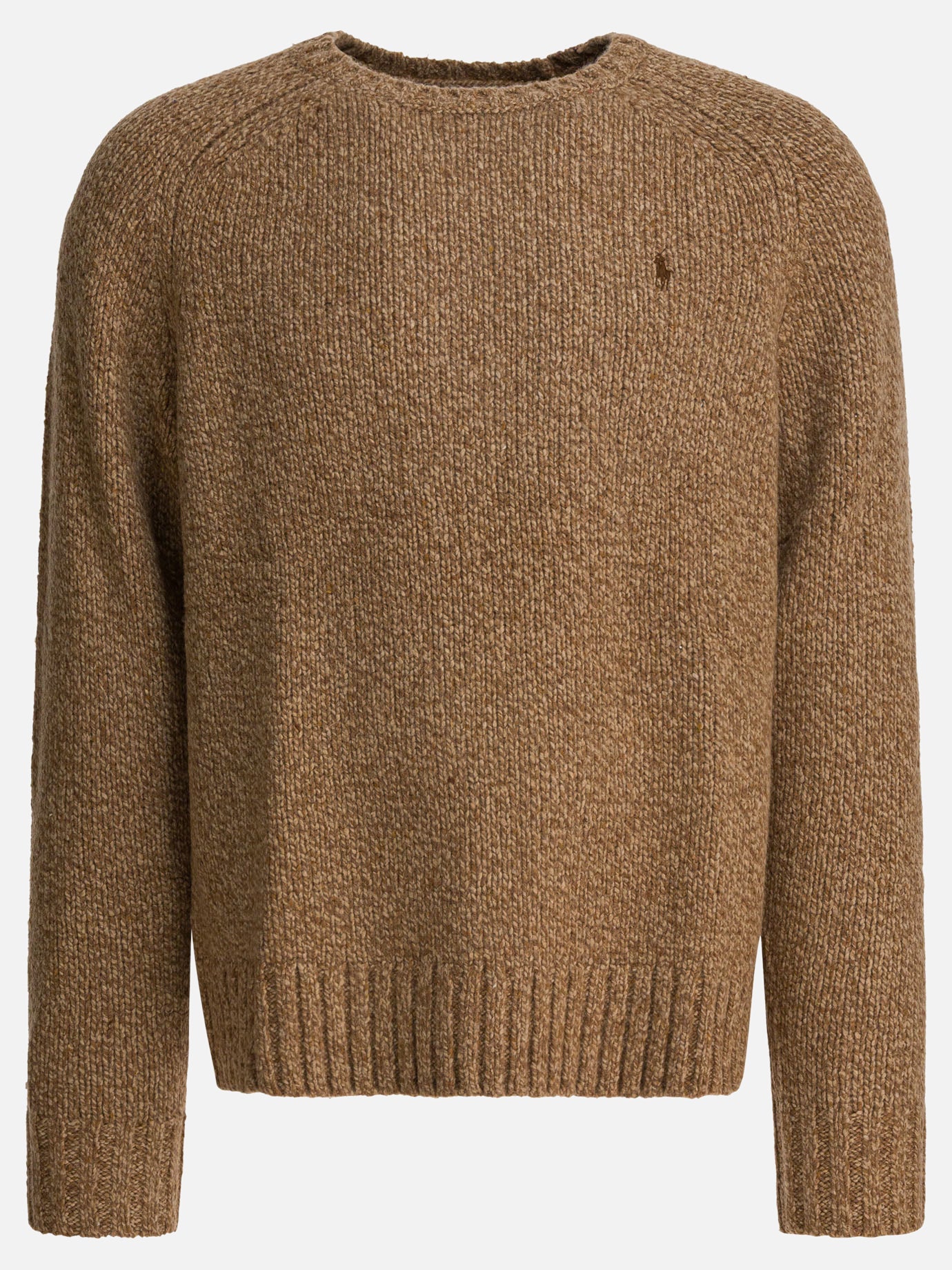 Crewneck sweaters Logo  Beige - Polo Ralph Lauren Men | PDP | VIETTI Online Store | Zoom-Modal
