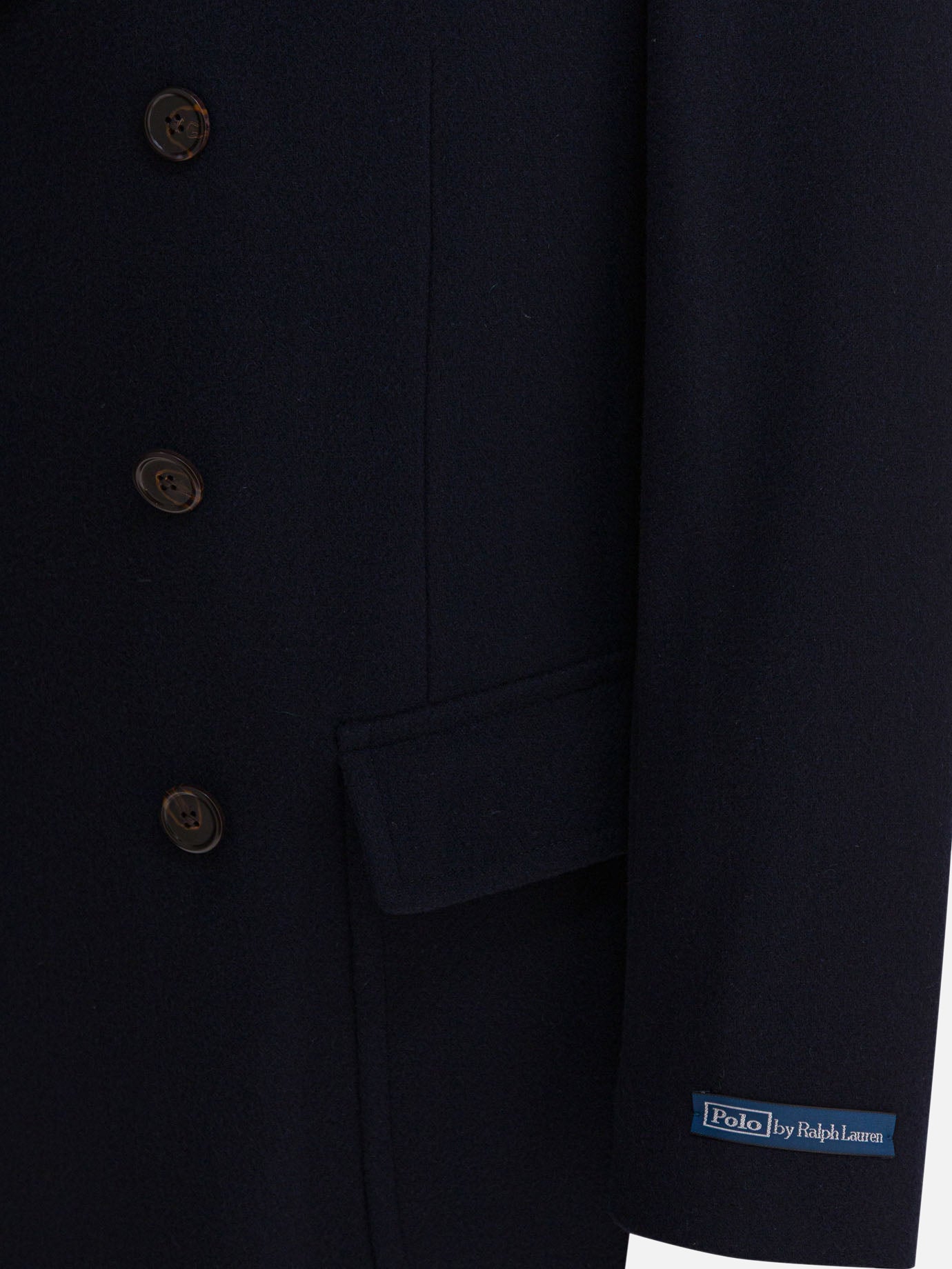 Long coats Solid colour  Blue - Polo Ralph Lauren Men | PDP | VIETTI Online Store | Zoom-Modal_3
