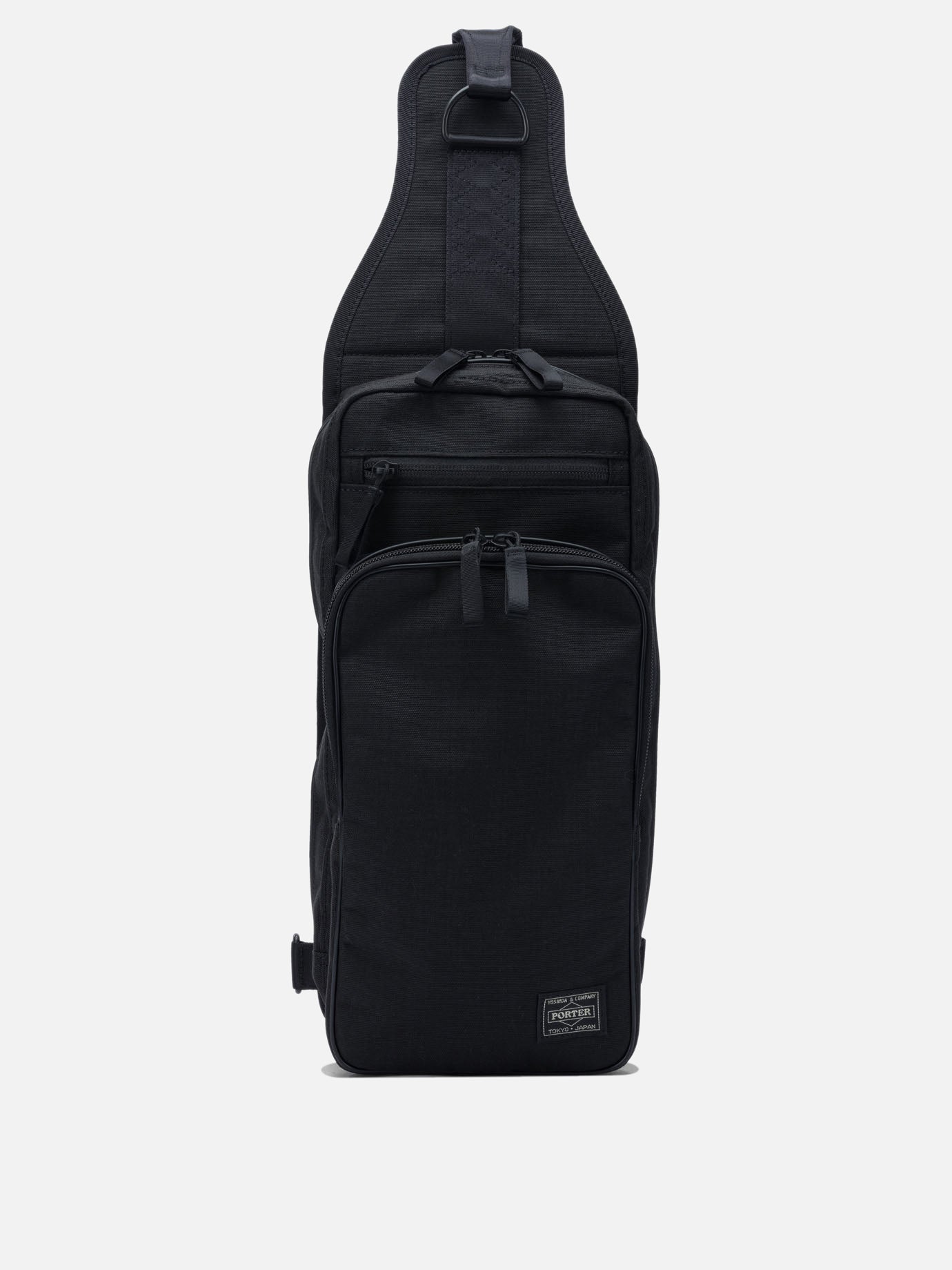 One strap backpacks 100% nylon  Black - Porter-Yoshida &amp; Co Men | PDP | VIETTI Online Store | thumbnail