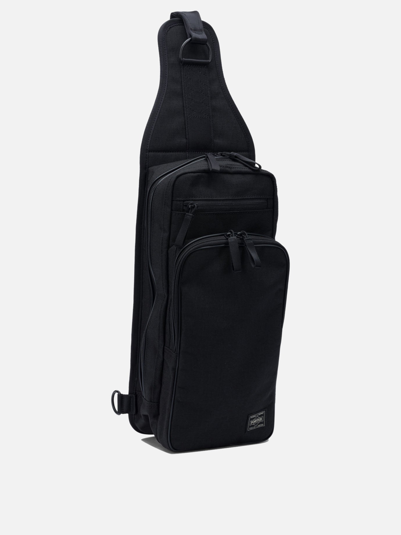 One strap backpacks 100% nylon  Black - Porter-Yoshida &amp; Co Men | PDP | VIETTI Online Store | thumbnail_2