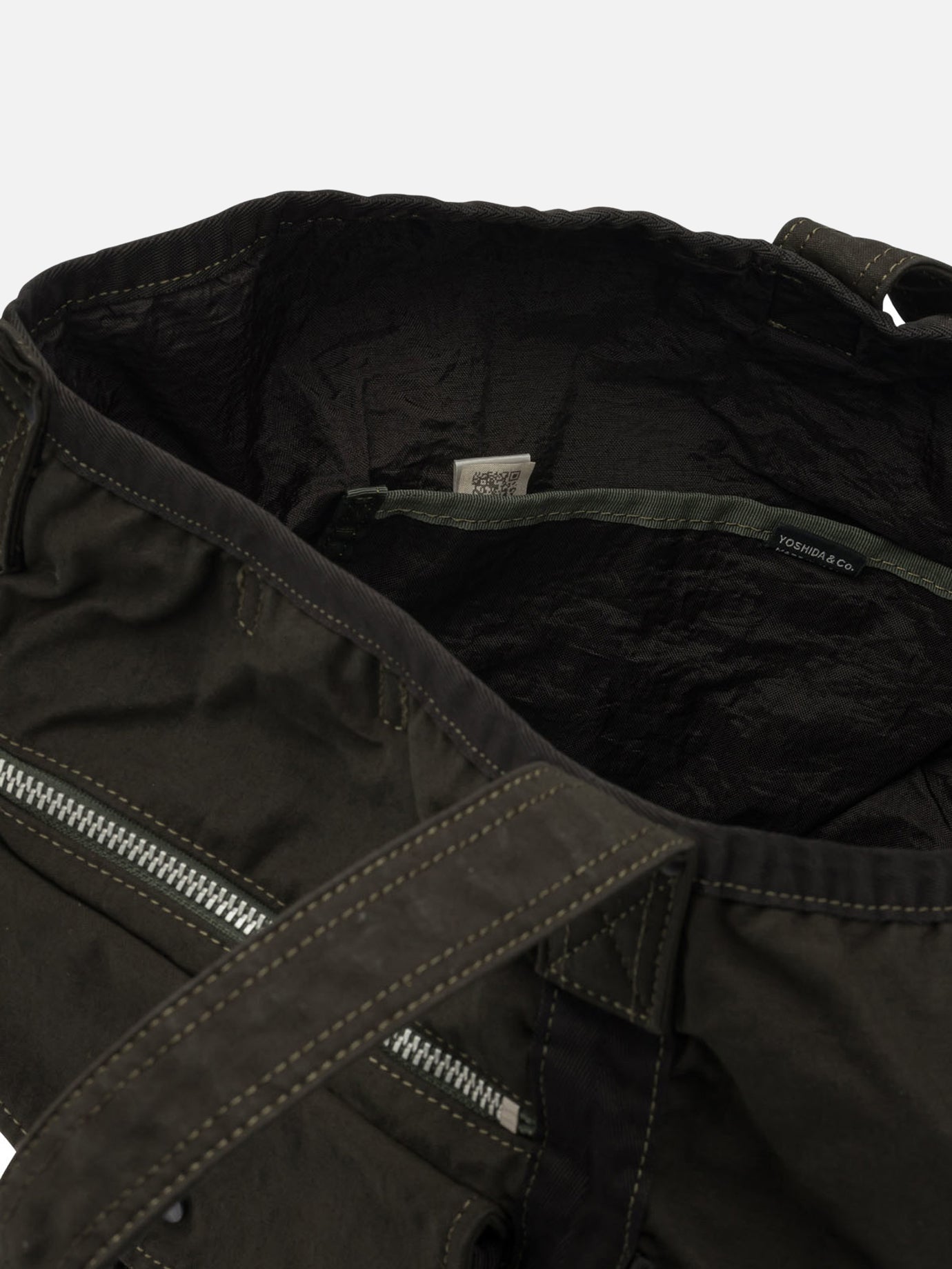 Medium bags 50% nylon 50% cotton  Green - Porter-Yoshida &amp; Co Men | PDP | VIETTI Online Store | thumbnail_5