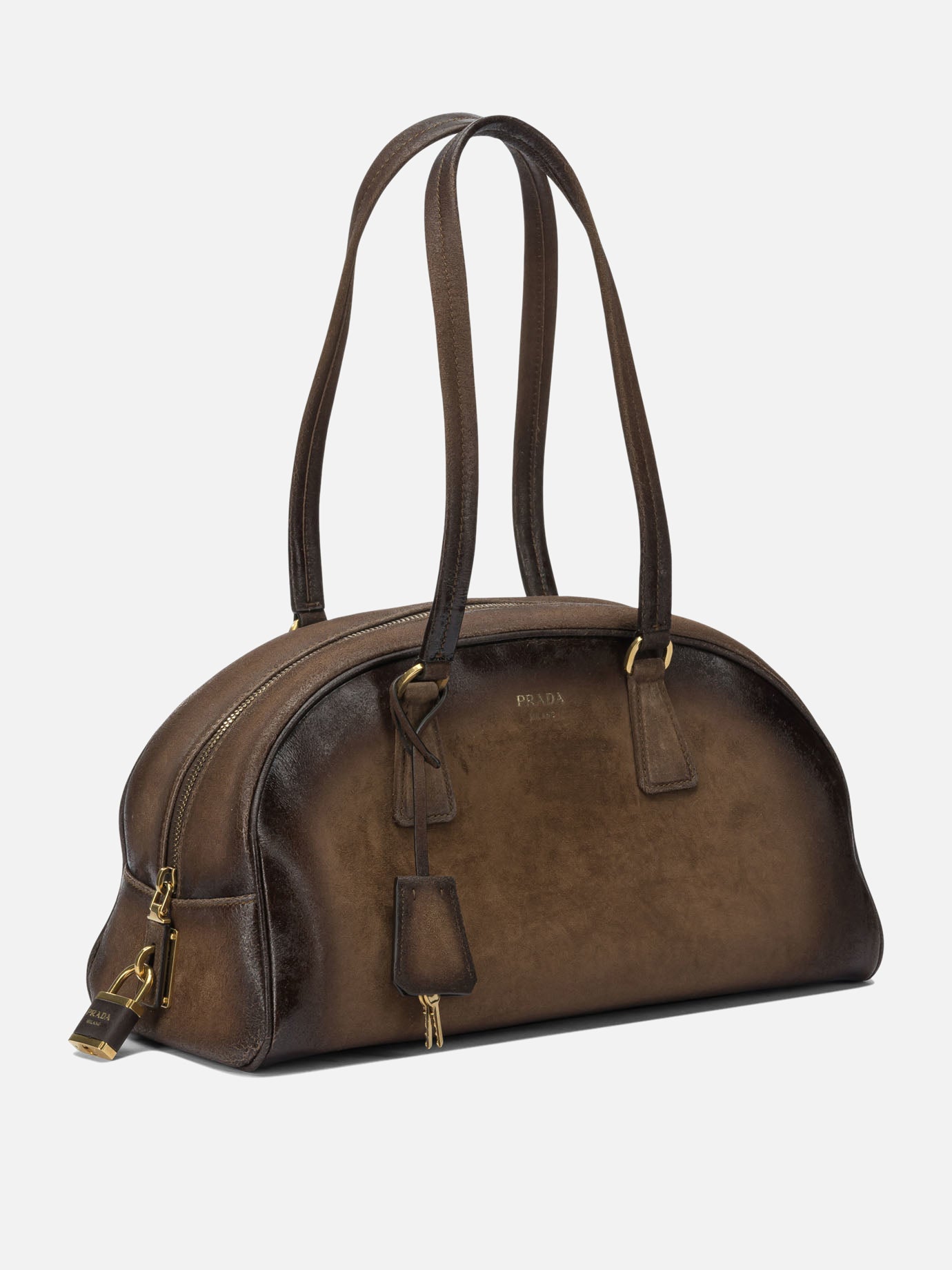 Medium bags Logo  Brown - Prada Women | PDP | VIETTI Online Store | thumbnail_2