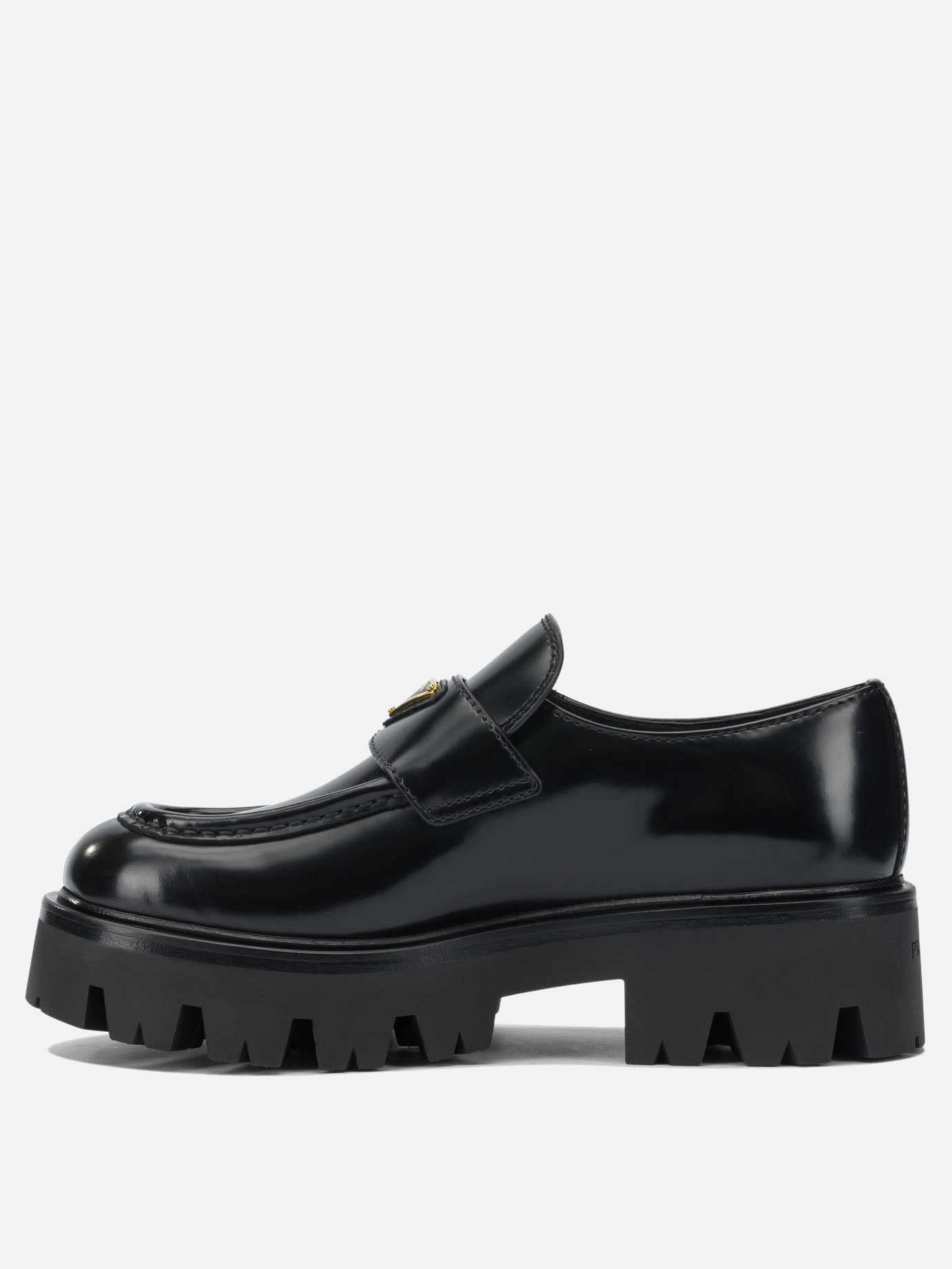 Loafers 100% calf leather  Black - Prada Women | PDP | VIETTI Online Store | thumbnail_3