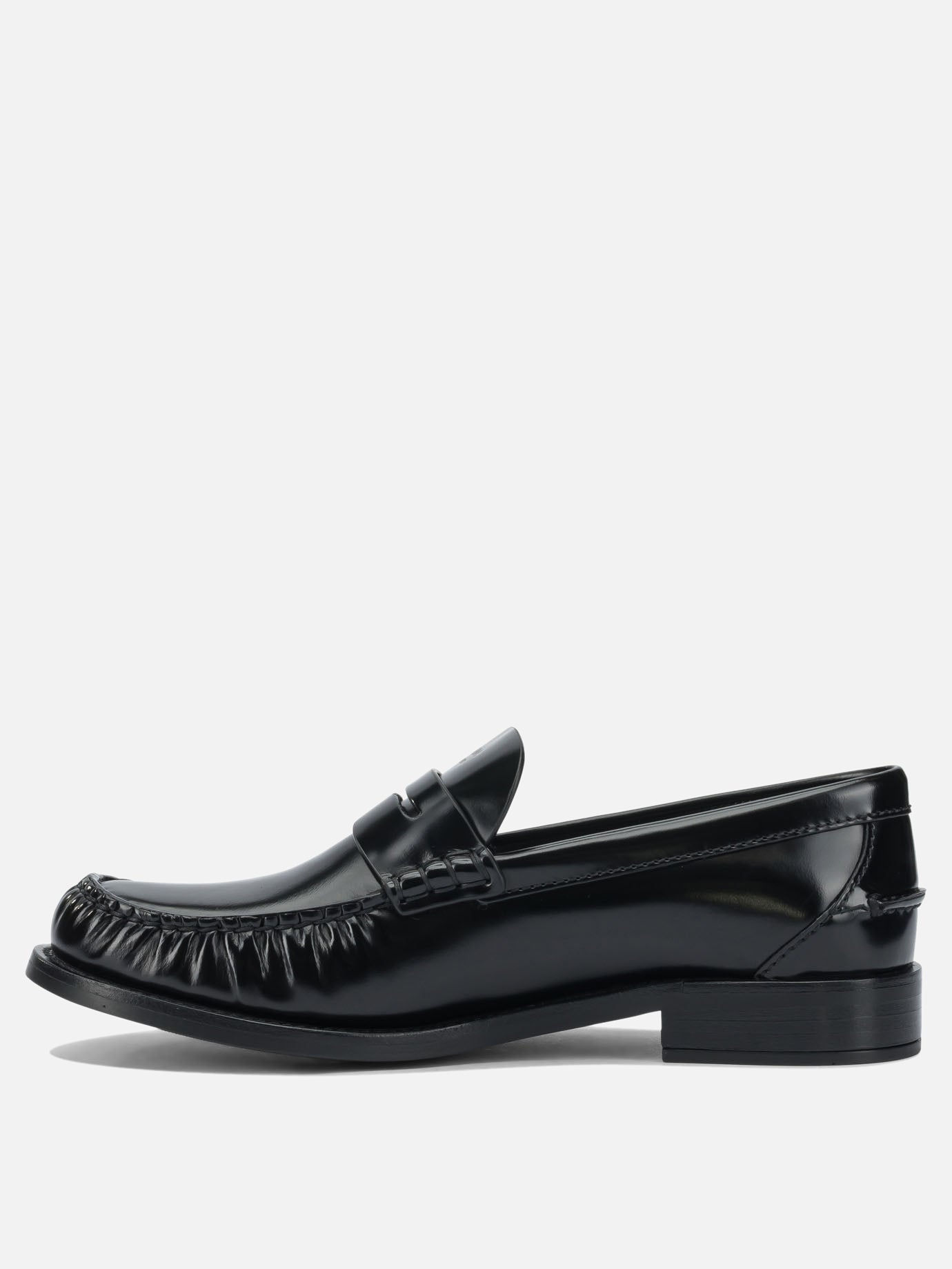 Loafers 100% calf leather - 100% rubber  Black - Prada Women | PDP | VIETTI Online Store | Zoom-Modal_3
