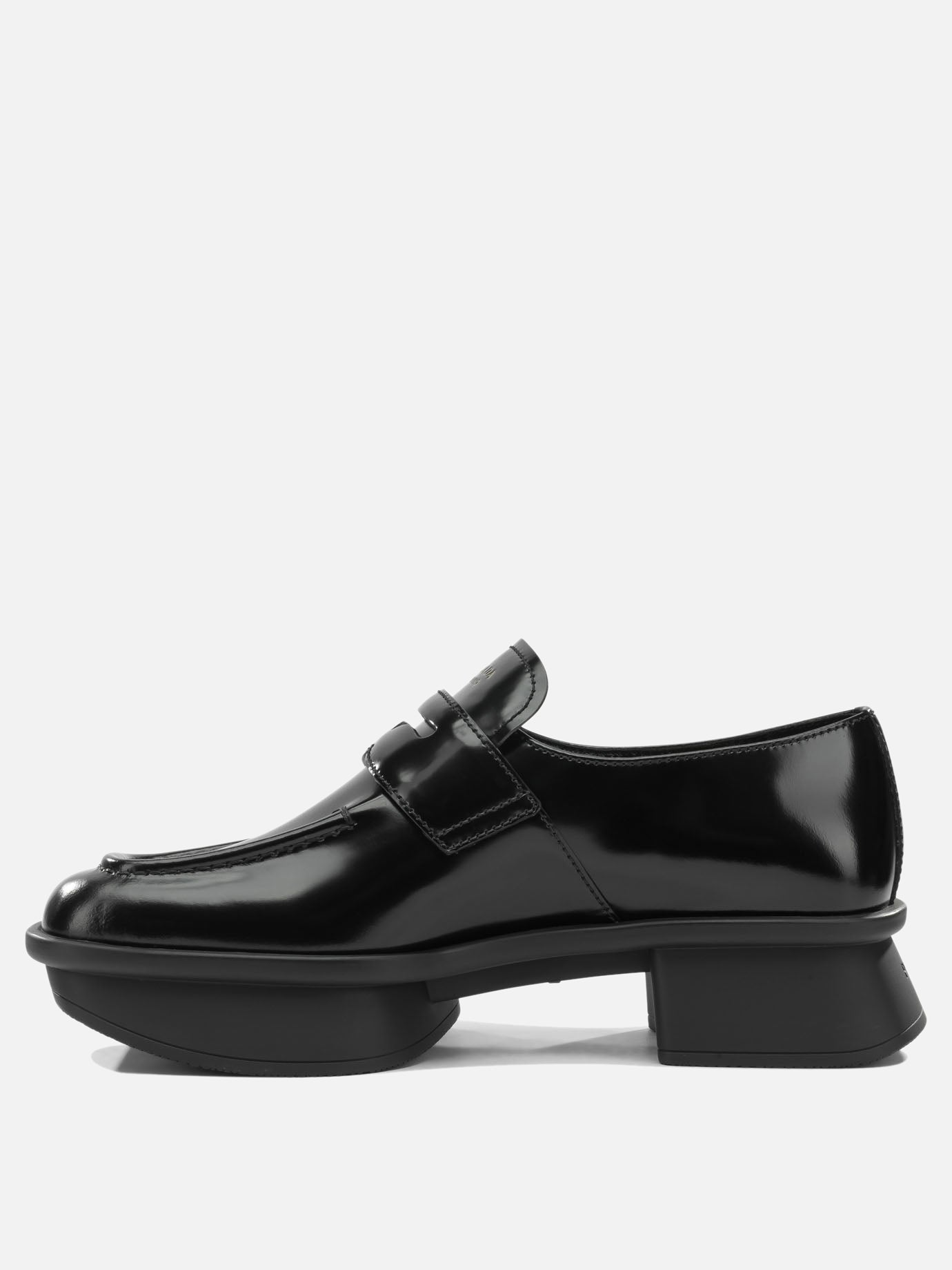 Loafers 100% leather - 100% rubber  Black - Prada Women | PDP | VIETTI Online Store | Zoom-Modal_3
