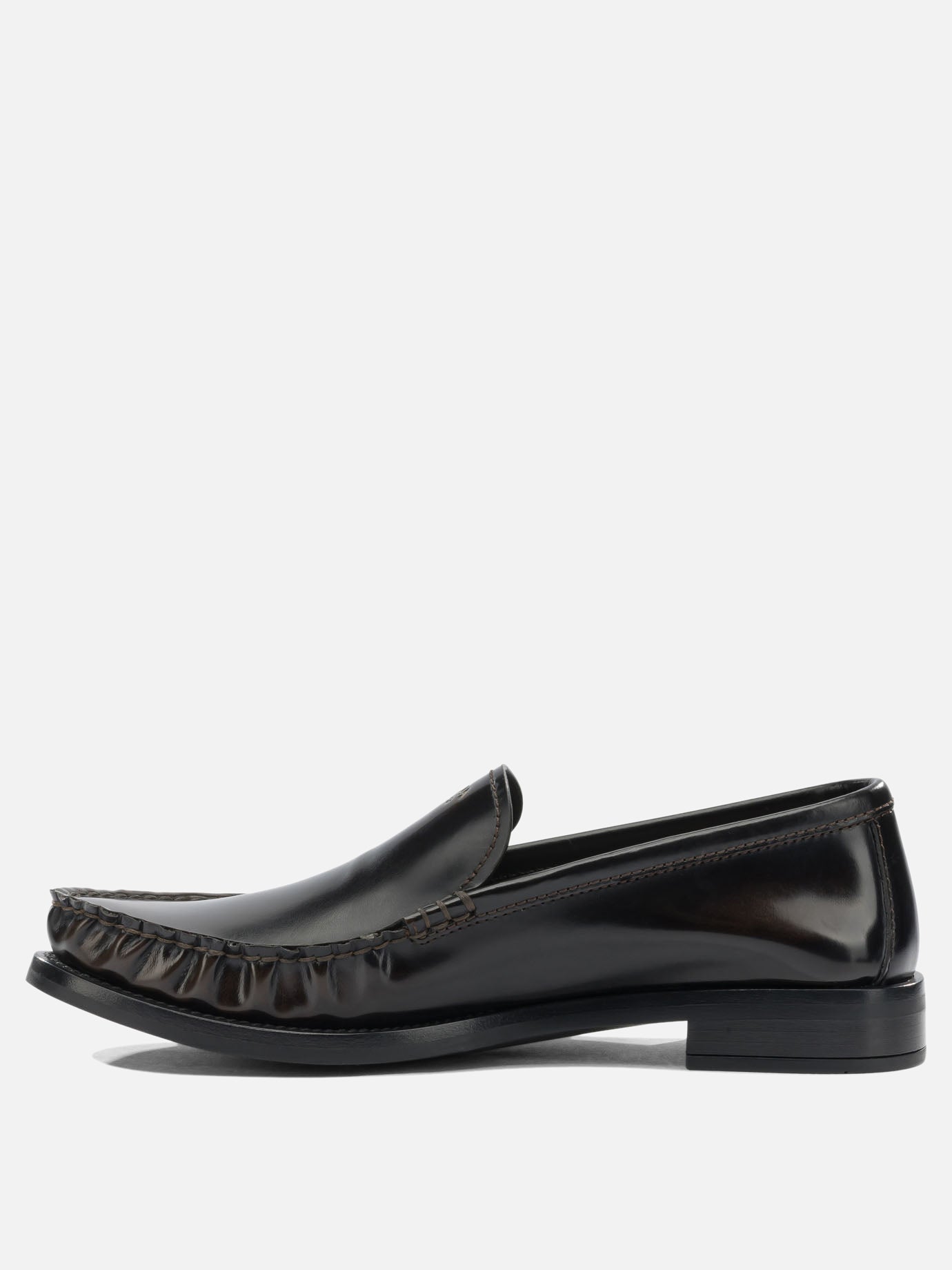 Loafers 100% calf leather - 100% rubber  Black - Prada Women | PDP | VIETTI Online Store | Zoom-Modal_3
