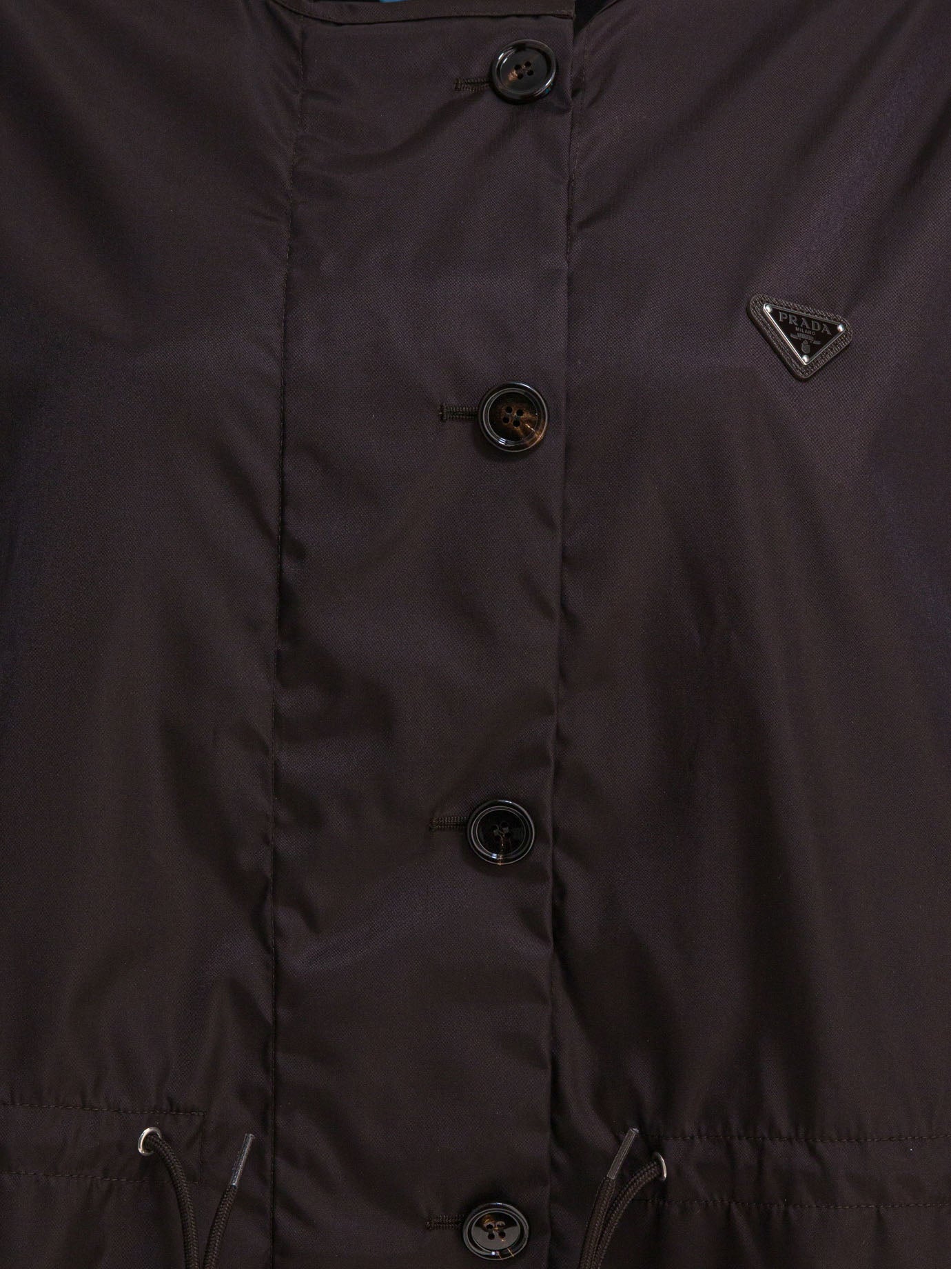Raincoats & Trench coats Logo  Black - Prada Women | PDP | VIETTI Online Store | Zoom-Modal_3
