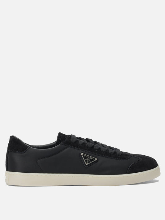 Low top sneakers 100% leather - 100% eva  Black - Prada Men | PDP | VIETTI Online Store 
