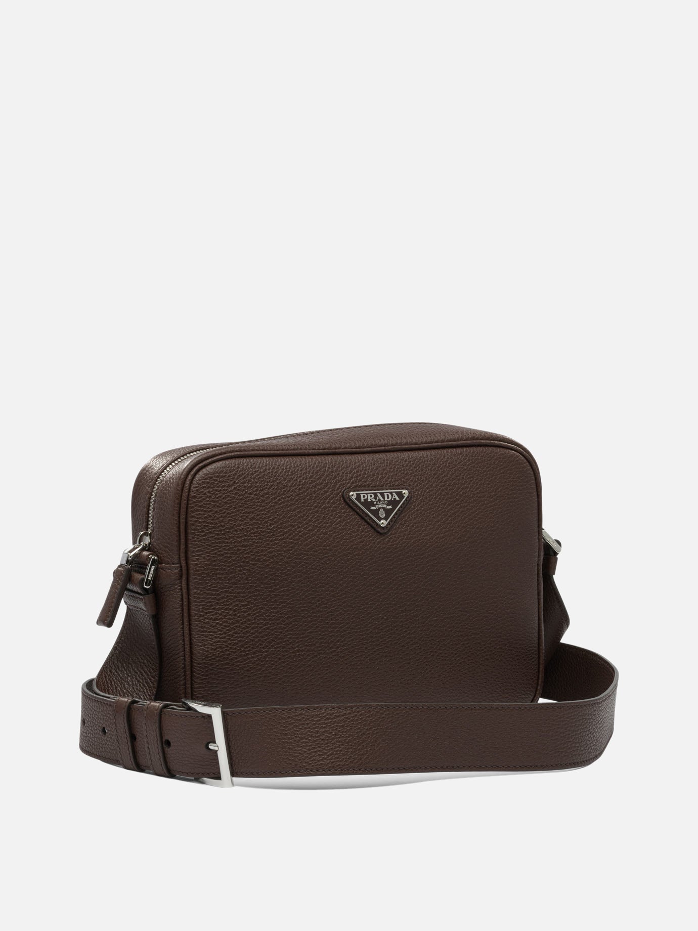 Prada Leather crossbody bag 14161037_UNI Brown thumbnail_2