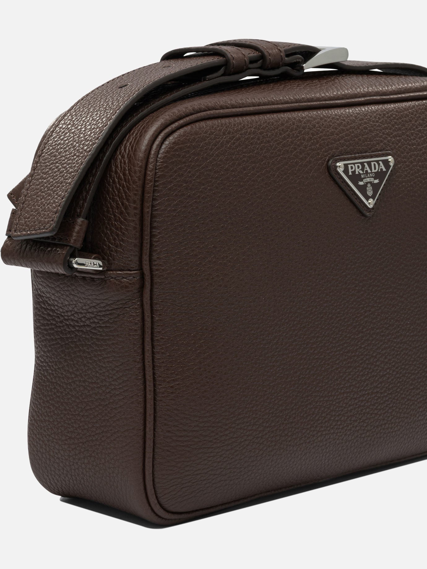 Prada Leather crossbody bag 14161037_UNI Brown thumbnail_4
