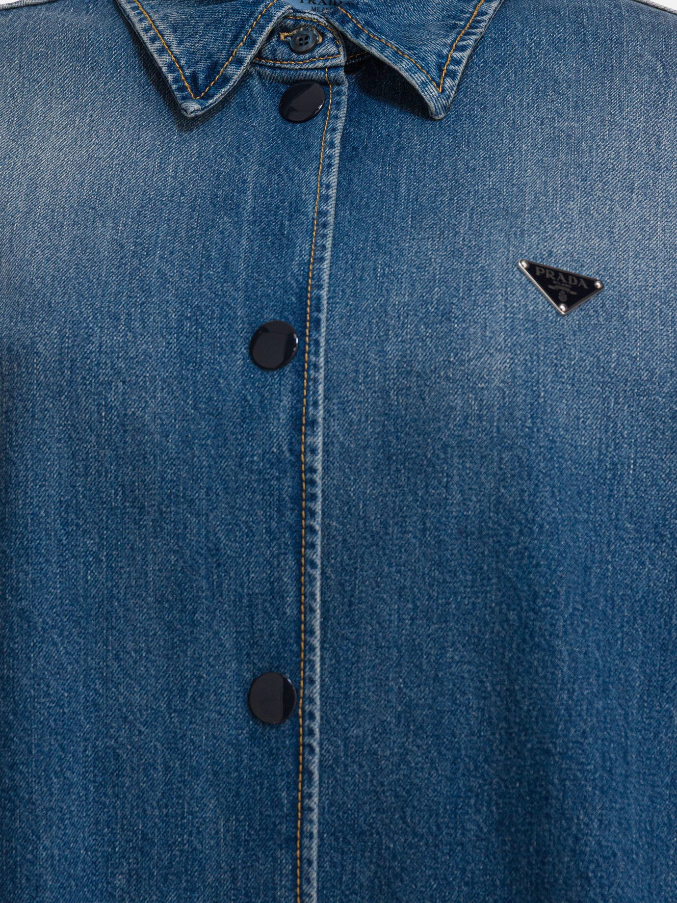 Casual shirts Logo  Light blue - Prada Women | PDP | VIETTI Online Store | Zoom-Modal_3
