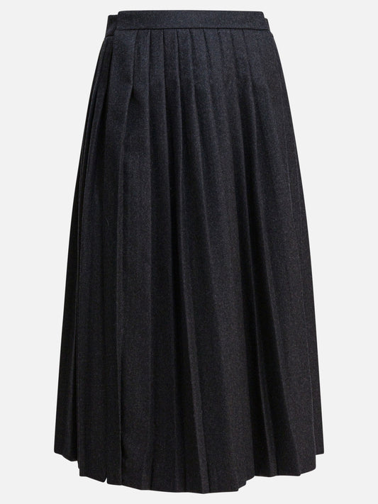 Midi skirts Solid colour  Grey - Prada Women | PLP | VIETTI Online Store 
