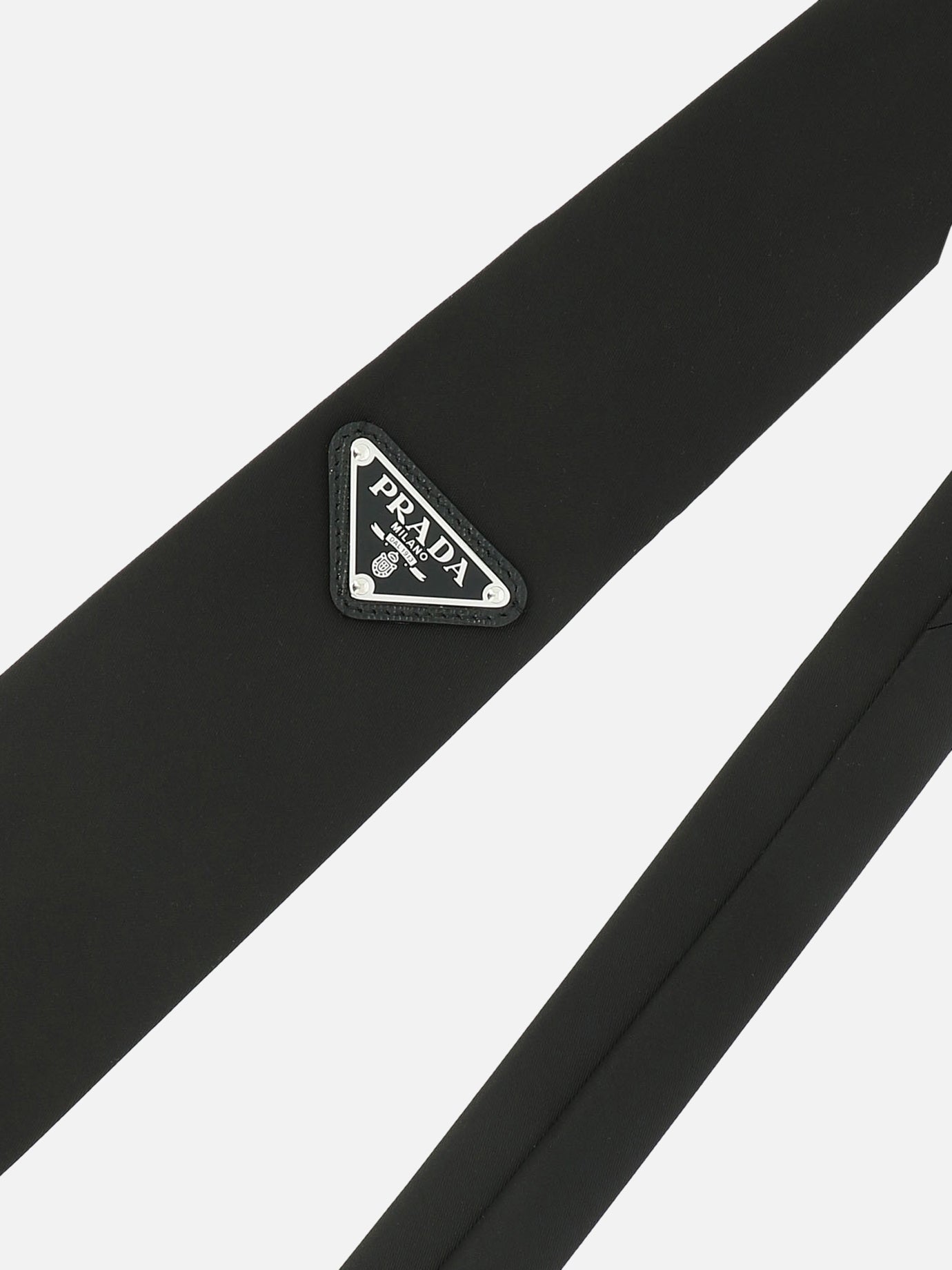 Ties 100% recycled polyamide  Black - Prada Men | PDP | VIETTI Online Store | thumbnail_2