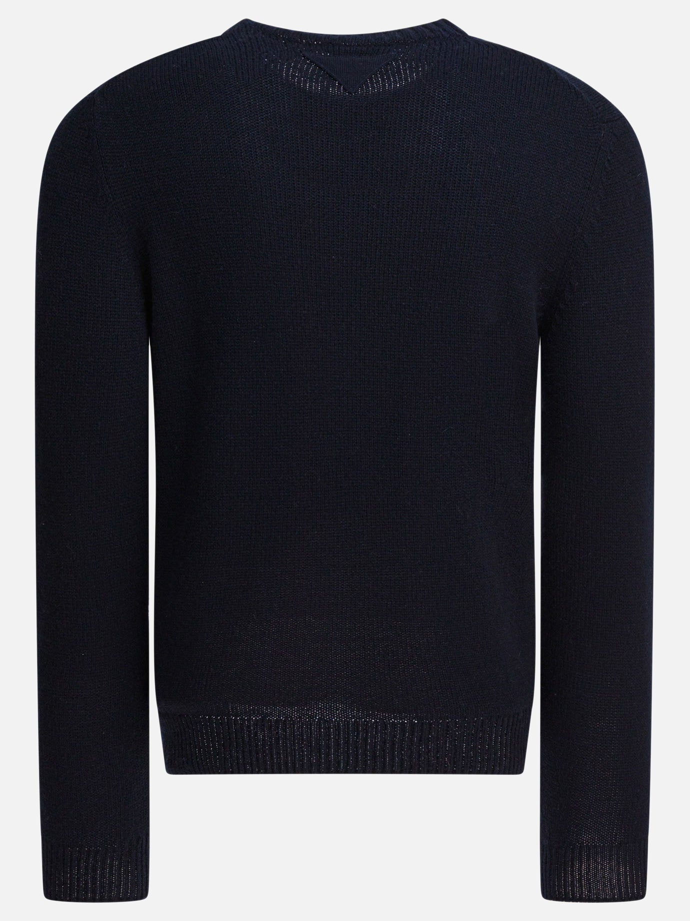 Crewneck sweaters Solid colour  Blue - Prada Men | PDP | VIETTI Online Store | Zoom-Modal_2
