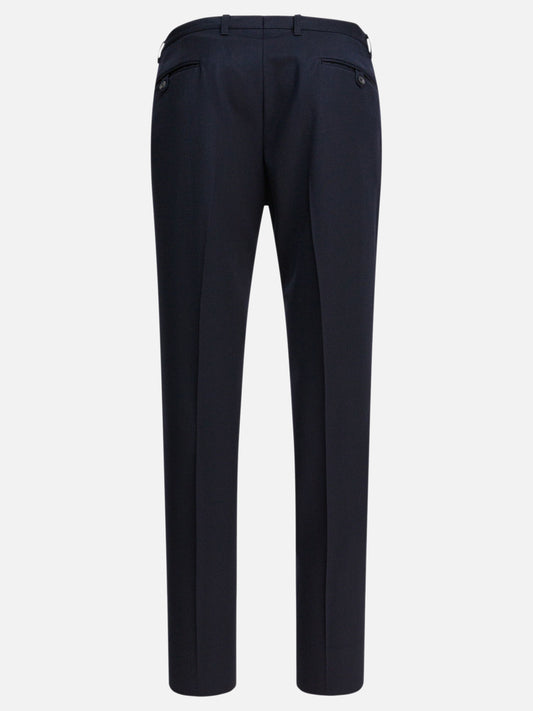 Prada Wool trousers 19403480_50 Blue 2