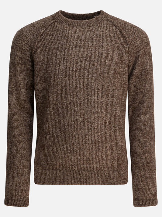 Crewneck sweaters Solid colour  Brown - Rakkì Men | PLP | VIETTI Online Store 
