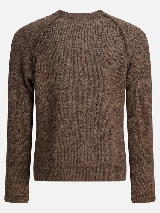 Crewneck sweaters Solid colour  Brown - Rakkì Men | PLP | VIETTI Online Store | 2
