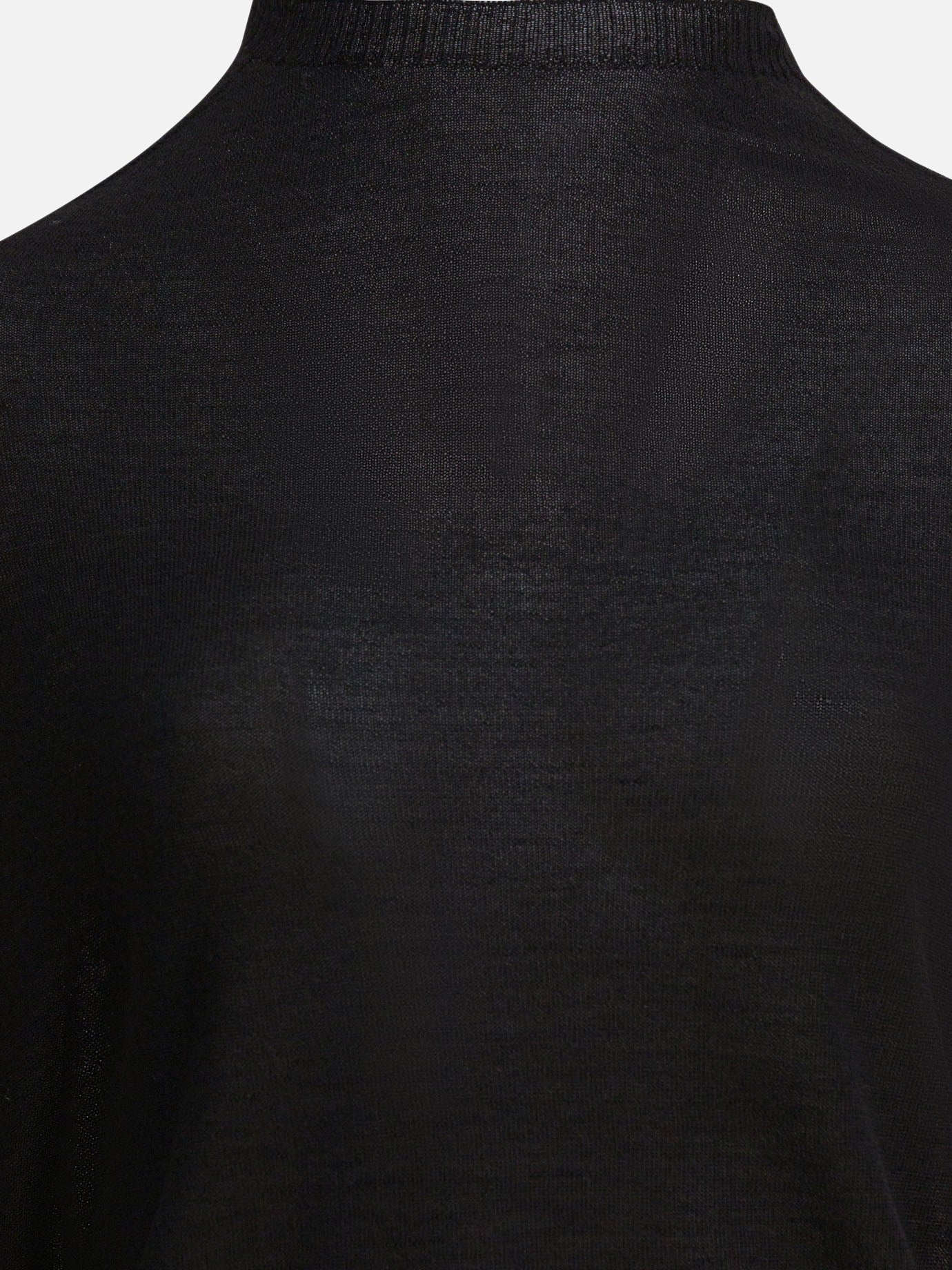 Turtleneck sweaters Solid colour  Black - Rick Owens Women | PDP | VIETTI Online Store | thumbnail_3