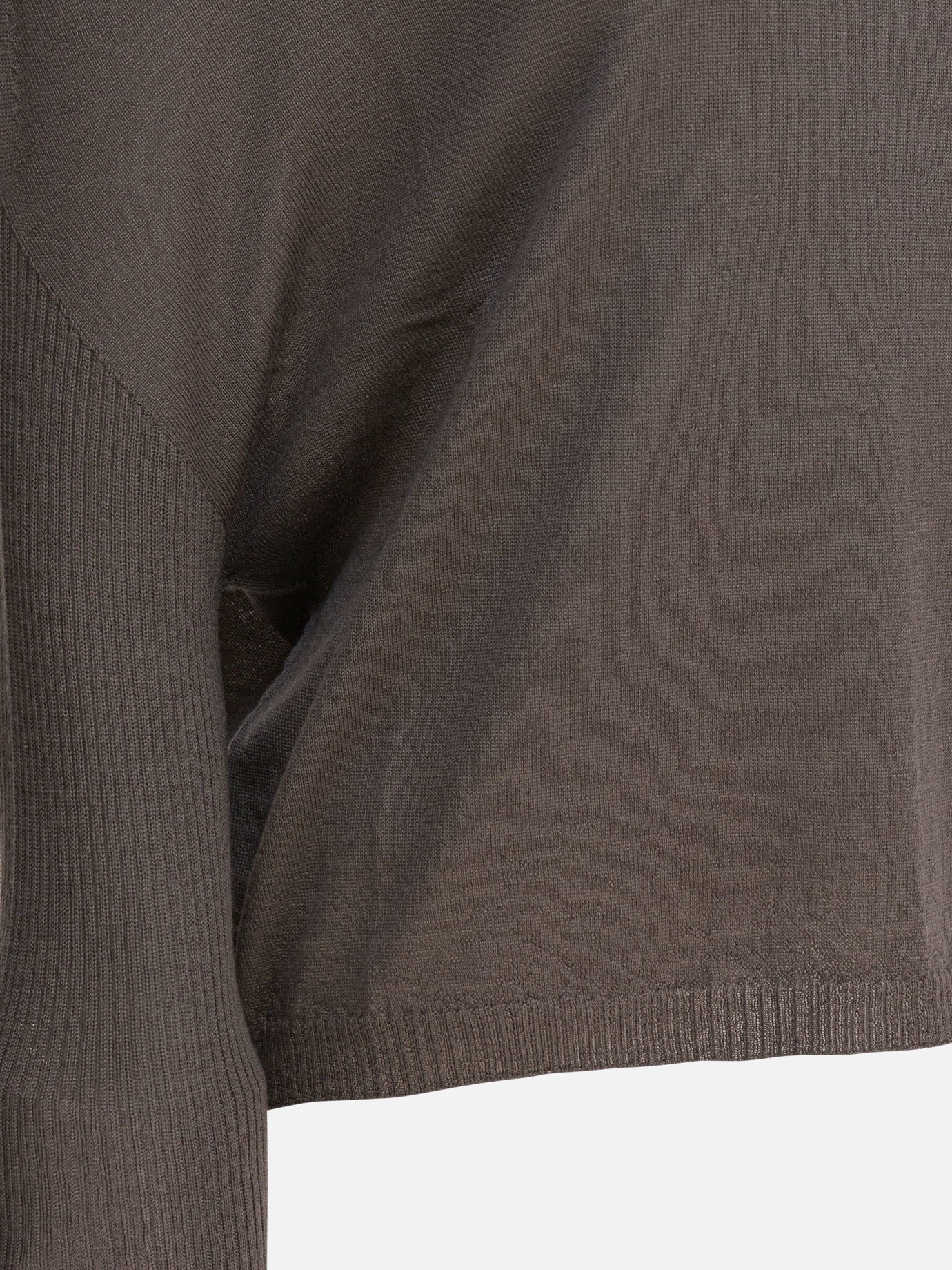 Turtleneck sweaters Solid colour  Grey - Rick Owens Women | PDP | VIETTI Online Store | thumbnail_4