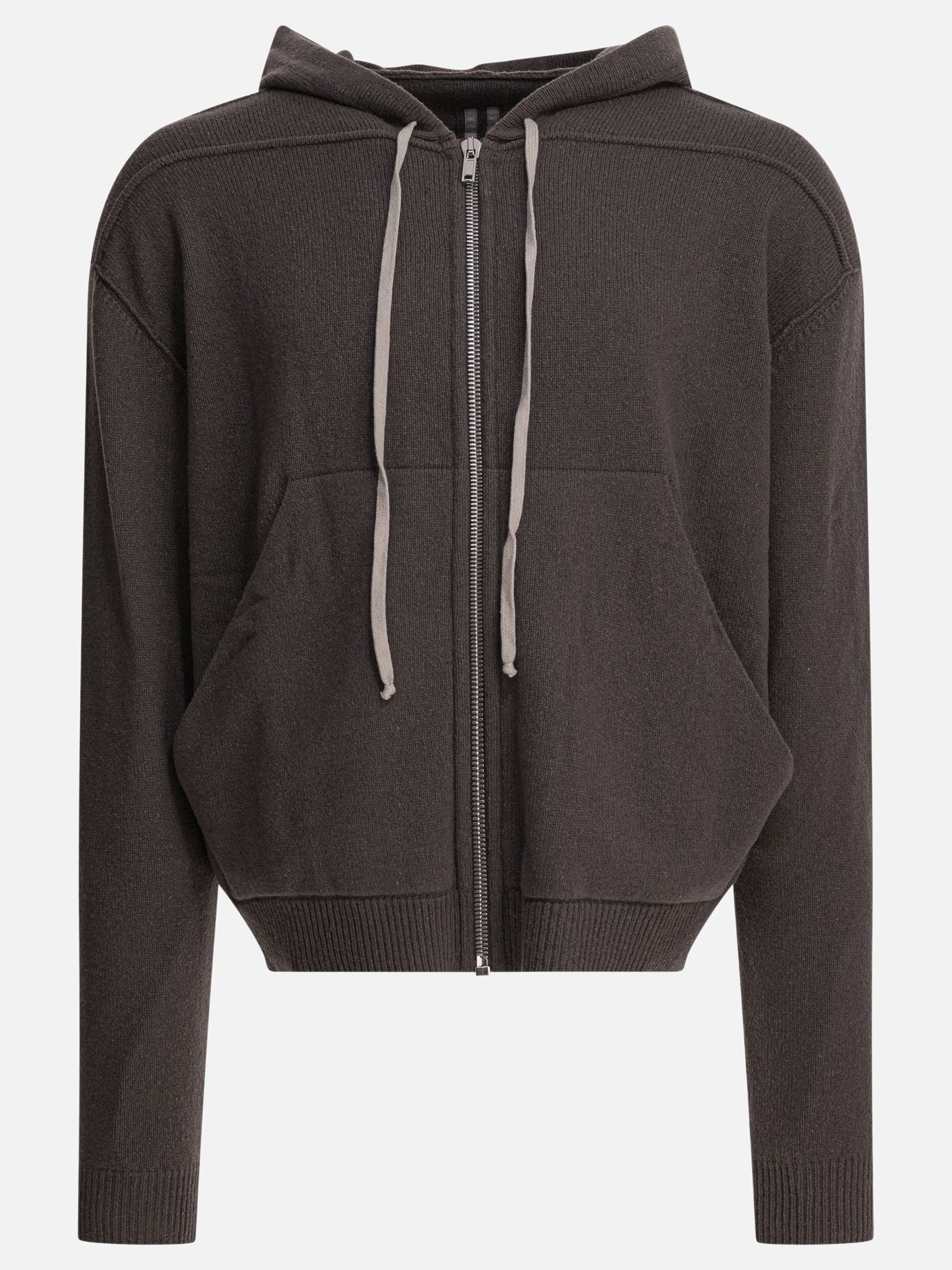 Hooded sweaters Solid colour  Brown - Rick Owens Men | PDP | VIETTI Online Store | Zoom-Modal
